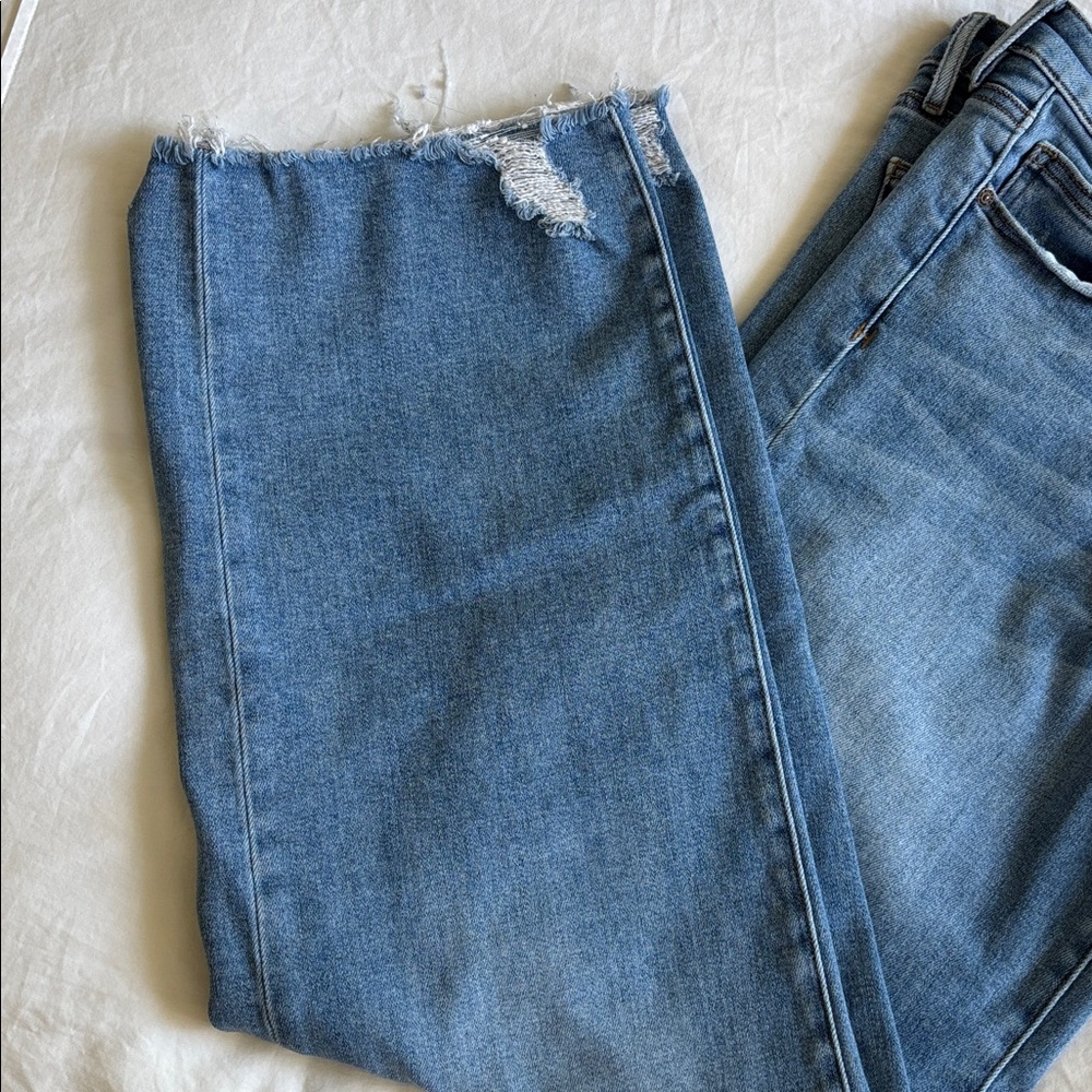 Hidden Los Angeles Classic Blue Women's Straight-Leg Jeans Size 31 - Picture 5 of 6